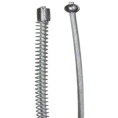 Raybestos OE Replacement; 53 Inch Cable Length/ 38.5 Inch Housing Length; Ball End Type/ Barrel End Type BC94573